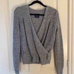 Abercrombie Faux Wrap Sweater